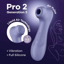 Satisfyer pro 2 generación 3 liquid air technology - - 16