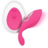 Vibrador Intense Rob rosa con su mando