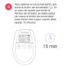 U-Breast, instrucciones, paso 4: apagado y tiempo de 15 minutos