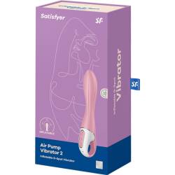 Satisfyer - air pump vibrator 2 rosa antiguo - - 6