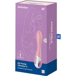 Satisfyer - air pump vibrator 2 rosa