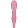 Satisfyer Air Pump Bunny 2 rosa vista frontal