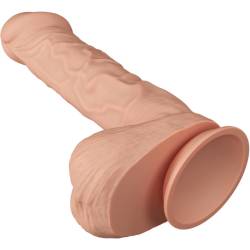 Beautiful encounter bergrisi dildo realistico flexible 26 cm - natural - 6