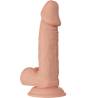 Beautiful encounter zebulon dildo realistico flexible 19,4 cm - natural - 3