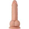 Beautiful encounter zebulon dildo realistico flexible 19,4 cm - natural - 5