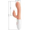 Pretty love - bloody mary vibrador con estimulador - 7