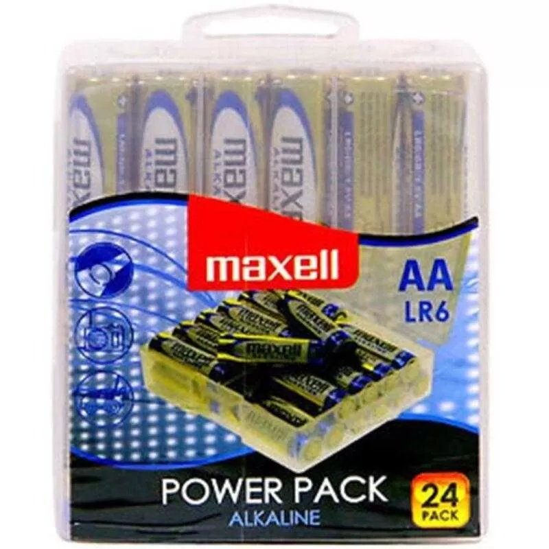 Maxell pila alcalina aa lr6 pack*24 pilas Maxell pila alcalina aa lr6 pack*24 pilas