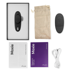 Contenido de la caja del Moxie+ negro