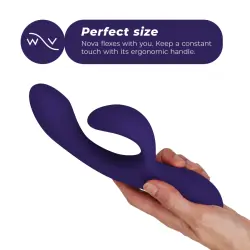We-vibe - nova 3 vibrador rabbit azul medianoche