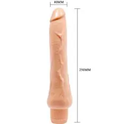 Baile - bárbara vibrador realístico 25 cm