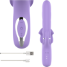 Vibrador Intense Billie con su cable USB
