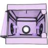Secret dome - kink club la niche cabina morado - 7