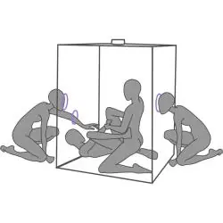 Secret dome - kink club cabina scandale morado