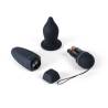 B Swish Bfilled Classic Unleashed negro, plug y mando con el compartimento de pila abierto
