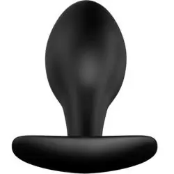 Pretty love - plug anal silicona ancla 8.5 cm negro