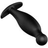 Pretty love plug anal silicona 11.7 cm negro - 6