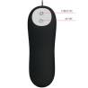 Pretty love plug anal silicona  12 modos vibracion  negro - 5