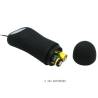 Pretty love plug anal silicona  12 modos vibracion  negro - 6