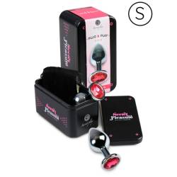 Secretplay plug anal aluminio fucsia 7cm - 2