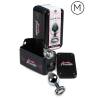 Secretplay plug anal aluminio  transparente 7cm - 2