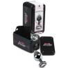 Secretplay plug anal aluminio  transparente 8cm - 2