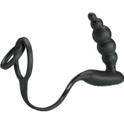 Pretty love - anillos pene con plug vibrador