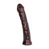 All black plug dildo 31cm - 3