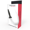 Darkness plug anal silicona con cola blanca - 3