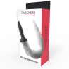 Darkness plug anal silicona con cola gris - 3