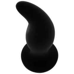 Ohmama - plug anal silicona curvado punto p 12 cm
