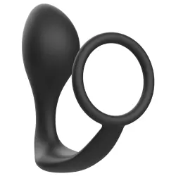 Addicted toys - plug anal con anillo silicona negro Addicted toys - plug anal con anillo silicona negro