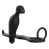 Addicted toys  plug anal con anillo silicona negro - 4