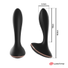 Ambiguo watchme control remoto vibrador plug anal vernet - 4
