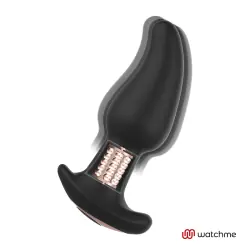 Anbiguo - watchme control remoto plug anal vibrador con rotación de perlas amadeus