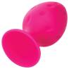 Plug grande del set Cheeky rosa tumbado
