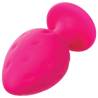 Plug grande del set Cheeky rosa visto desde la base