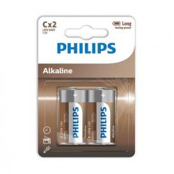 Philips alkaline pila c lr14 blister*2