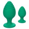 Los dos plugs del set Cheeky verde