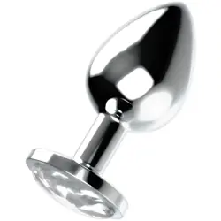 Ohmama - plug anal con cristal rosa l Ohmama - plug anal con cristal rosa l