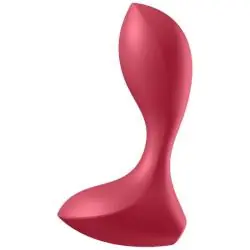 Satisfyer - backdoor lover plug anal vibrador rojo Satisfyer - backdoor lover plug anal vibrador rojo