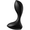 Satisfyer backdoor lover plug anal vibrador color negro - 3