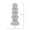Buttocks  the radiant glass buttplug - 2