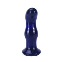 Buttocks the gleaming glass buttplug - - 3
