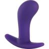 Fun Factory Bootie Small violeta, vista inclinada