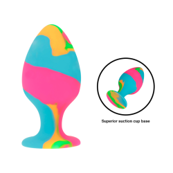 Intense - set plugs silicona multicolor - - 3