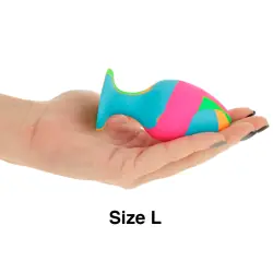 Intense - set plug silicona multicolor