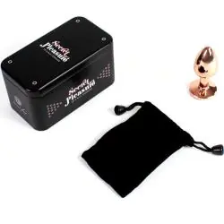 Secretplay - metal butt plug oro rosa talla s 7 cm
