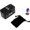 Secret play - metal butt plug multicolor talla s 7 cm - 4