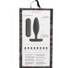 Je joue - vesta plug anal vibrador negro - 5