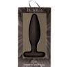 Je joue - egon plug anal vibrador negro - 4